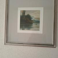 quadro con cornice in legno 