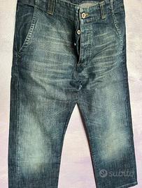 Jeans blu scuro uomo tg:M