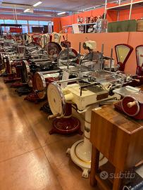 affettatrici Berkel restaurate a volano con base