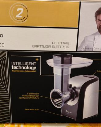 Affetta e grattugia elettrica 