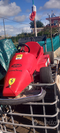 Formula 1 kart auto giostre elettrica a gettoniera