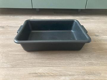 Bacinella contenitore officina nera 10 litri