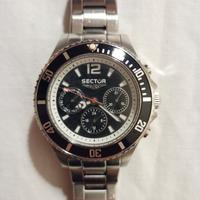 Orologio Sector uomo diver quadrante nero 