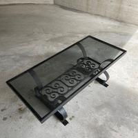 Tavolino in ferro battuto