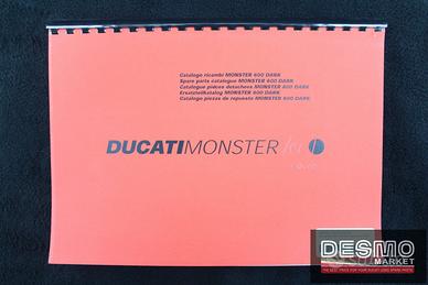 catalogo ricambi ufficiale Ducati MONSTER 600 Dark