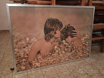 Poster “Faerie Queene” Jane & Ted 1976 con cornice