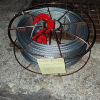 Cavo/fune acciaio per argano 50 metri 6 mm
