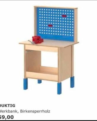 Tavolino da lavoro giocattolo Ikea
