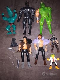 Lotto action figure anni '80/90 