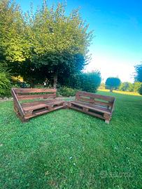 panchina in legno 