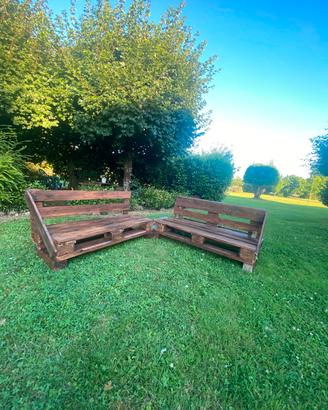 panchina in legno 