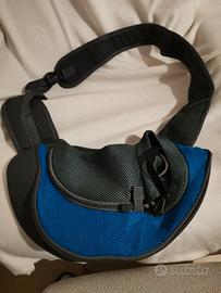 Borsa a tracolla + pettorina per cani fino a 2.5kg