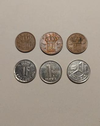 monete Belgio Lussemburgo Olanda
