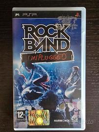 Rock Band Unplugged PSP completo, nuovo