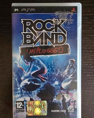 Rock Band Unplugged PSP completo, nuovo