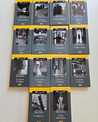 14 Libri  Simenon – Comm. Maigret – Fabbri Editori