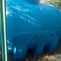 Due contenitori 5000 litri per acqua potabile