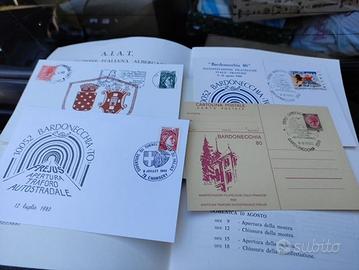 Annullo e francobolli apertura traforo Frejus