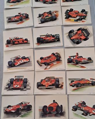 Collezione di stampe Ferrari 40 anni in Formula 1