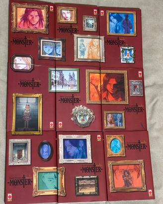 Monster Vol. 1-9 completo manga Naoki Urasawa