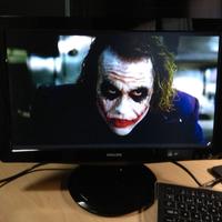 Monitor LED Philips 196v3L 19'' HD + decoder