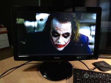 Monitor LED Philips 196v3L 19'' HD + decoder