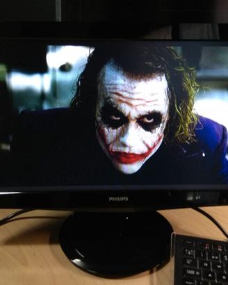 Monitor LED Philips 196v3L 19'' HD + decoder
