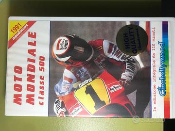 VHS “MOTOMONDIALE CLASSE 500” 1991 MONDOCORSE
