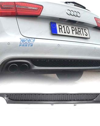 DIFFUSORE PER AUDI A6 C7 4G AVANT 11-14 LOOK S-LIN