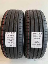 2 gomme 235 60 18 michelin a1073