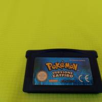 POKEMON ZAFFIRO GAME BOY ADVANCE ORIGINALE GBA