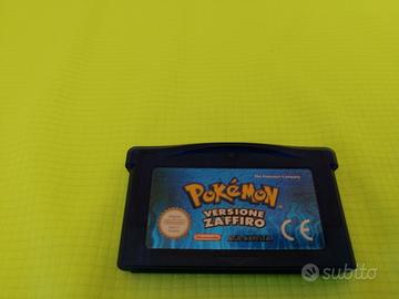 POKEMON ZAFFIRO GAME BOY ADVANCE ORIGINALE GBA