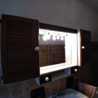 Specchiera Bagno con armadietti e cassetti