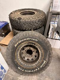 Cerchi e gomme defender