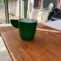 Tazza vetro verde