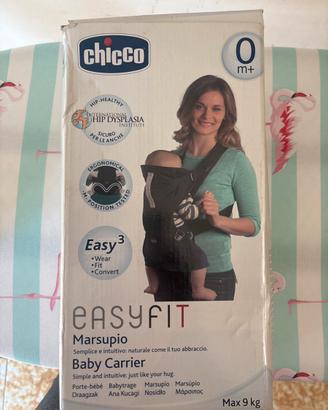 Marsupio Chicco EasyFit Nero 0-9kg