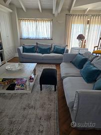 Divani Roche Bobois 3 posti design moderno grigio