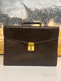 Lsvigia ventiquattrore vintage in pelle