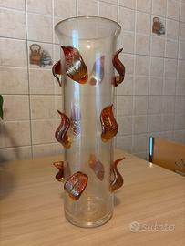 Vaso foglie CLETO MUNARI Venini