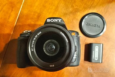 Sony alpha 390 con 18 55 