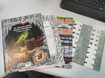 La Spada d'argento NB 1 dnd d&d ded dungeon dragon