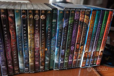 Collana completa STARGATE SG1  + 5 COF. ATLANTIS