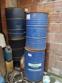 Bidone 200 L fusto per olio o altro