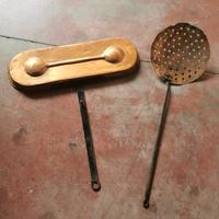 utensili antichi da cucina in rame