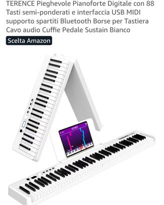 PIANOLA TERENCE PIEGHEVOLE + seduta e supporto