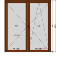 Finestre Porta Finestra in PVC 