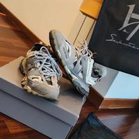Balenciaga track white grey