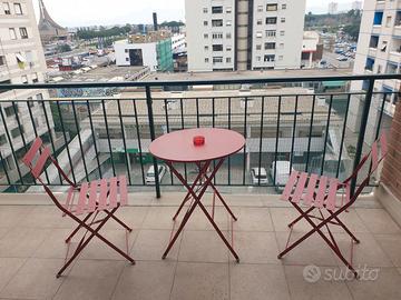 Tavolo e 2 sedie per terrazza/giardino