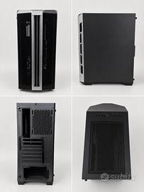 case NOUA Utopia FS100, versione nero/argento