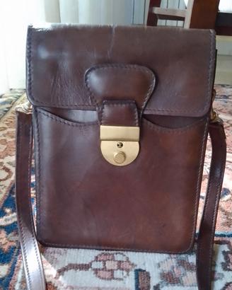 Borsa / Borsello in cuoio vintage
